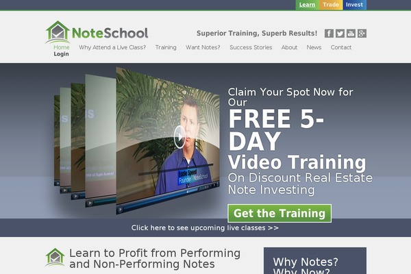 noteschool.com site used Noteschool-new