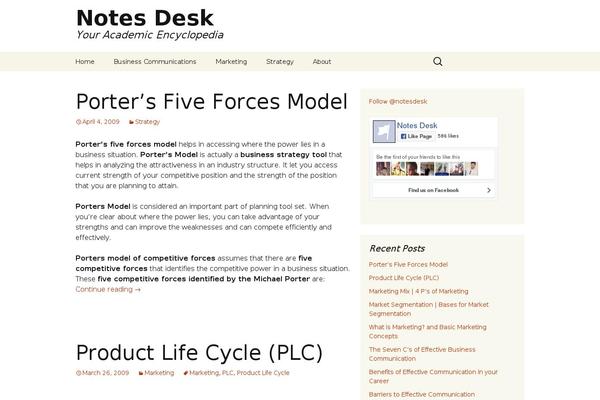 notesdesk.com site used Nd