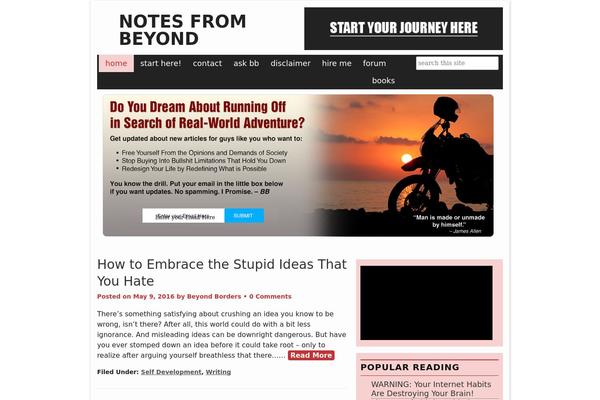 Headway theme site design template sample