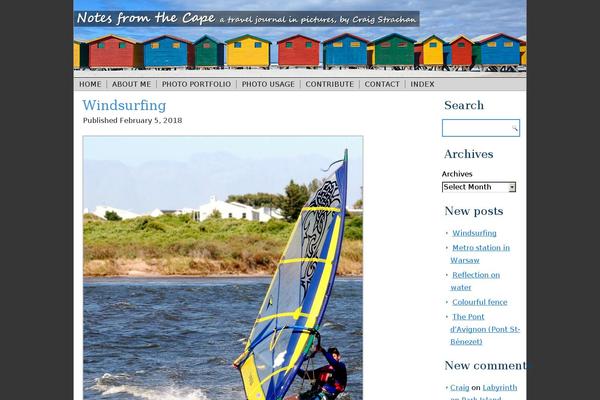 notesfromthecape.com site used Nftc20157