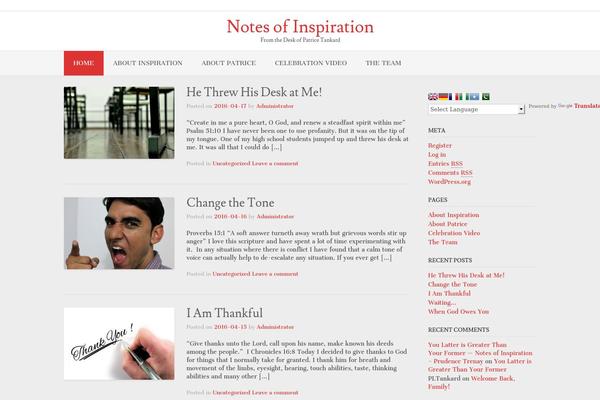 notesofinspiration.com site used Oceanic