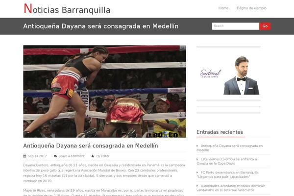 notibarranquilla.com site used MoreNews