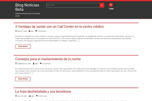 noticiasbeta.com site used Bb-ecommerce-store