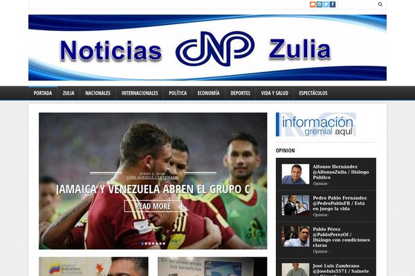 noticiascnpzulia.com site used Cnp2015