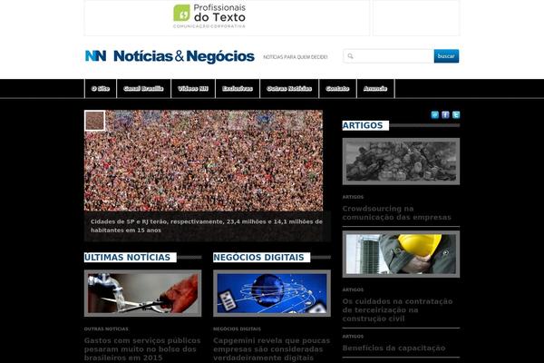 noticiasenegocios.com.br site used Mediapresswp