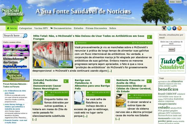 noticiasnaturais.com site used Enspire