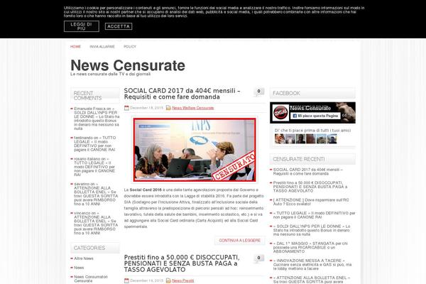 notiziecensurate.com site used Maximagazine