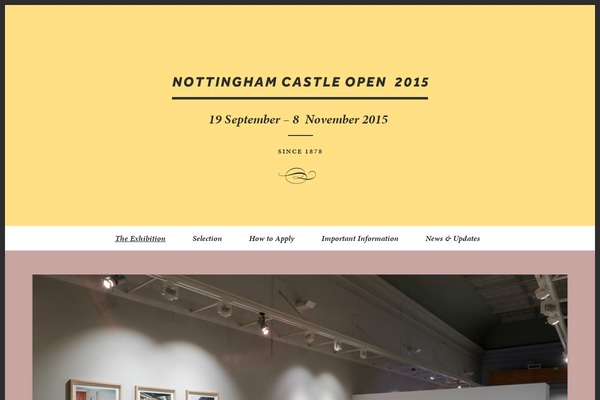 nottinghamcastleopen.com site used PageLines