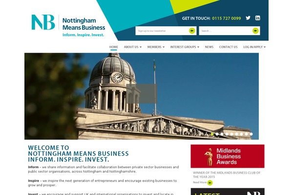 nottinghammeansbusiness.com site used Nmb
