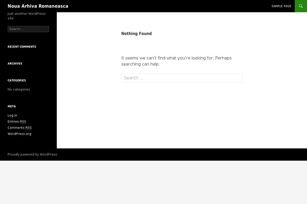 Twenty Fourteen theme site design template sample
