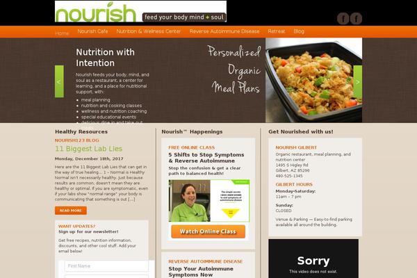nourish123.com site used Nourishcustom