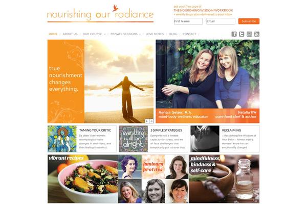 nourishingourradiance.com site used Organic_studio-bd