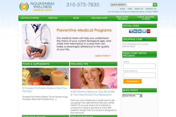 nourishingwellness.com site used Nourishing-wellness