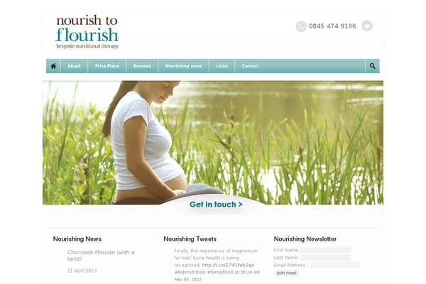 nourishtoflourish.com site used Growing-feature