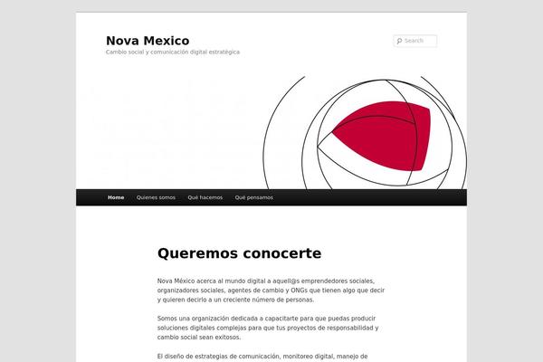 Twenty Eleven theme site design template sample