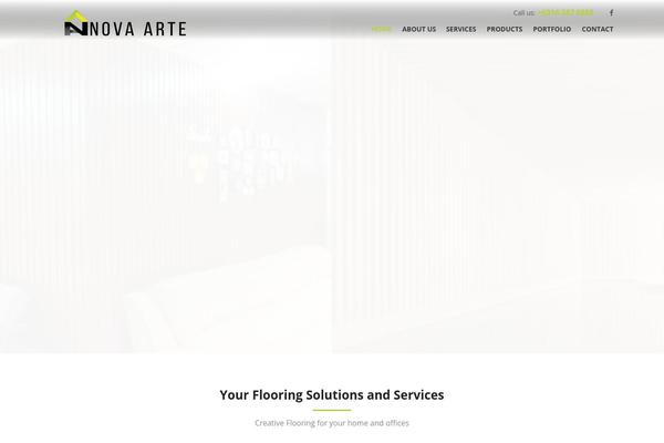 Flooring theme site design template sample