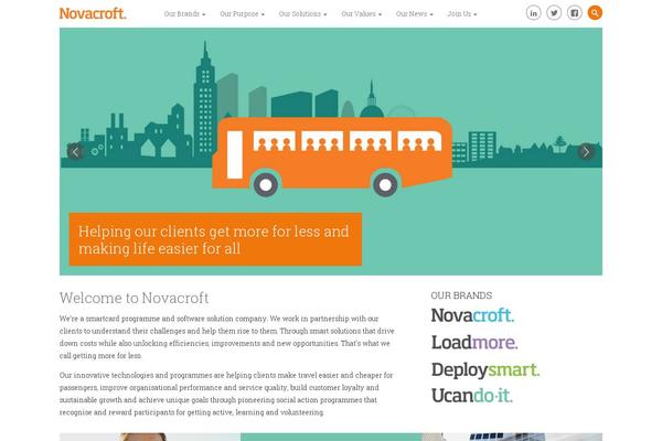 novacroft.com site used Novacroft