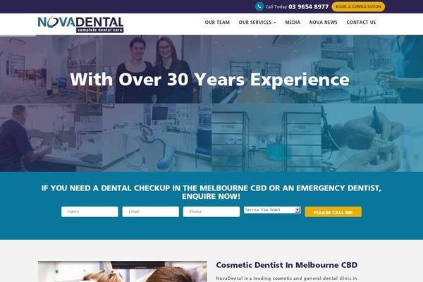 novadental.com.au site used Novadental