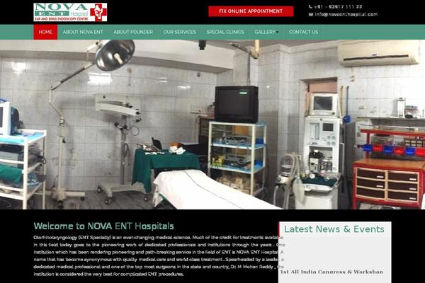 novaenthospital.com site used Spasalon