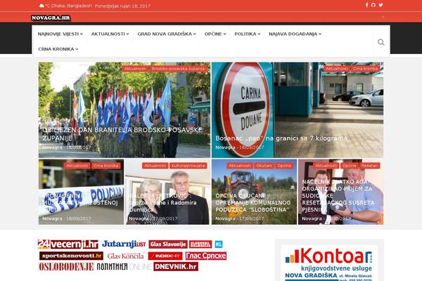 novagra.hr site used Top-news