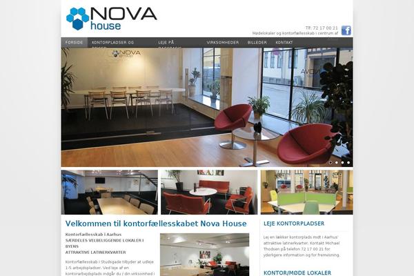 novahouse.dk site used Ecostudio