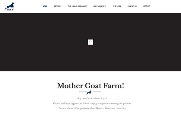 Dairy-farm theme site design template sample