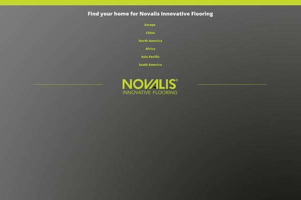 novalis-intl.com site used Divi-5