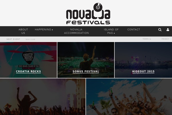 novaljafestivals.com site used Cmt_ultra