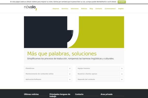 novalo.com site used Inovado