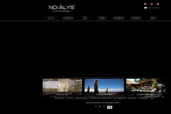 novalysperu.com site used Novalys