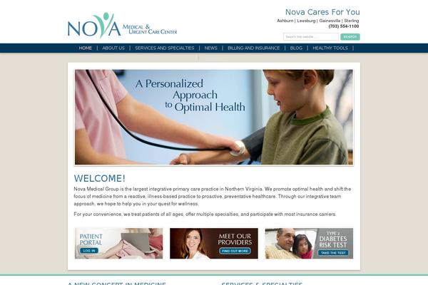novamedgroup.com site used Nova-medgroup