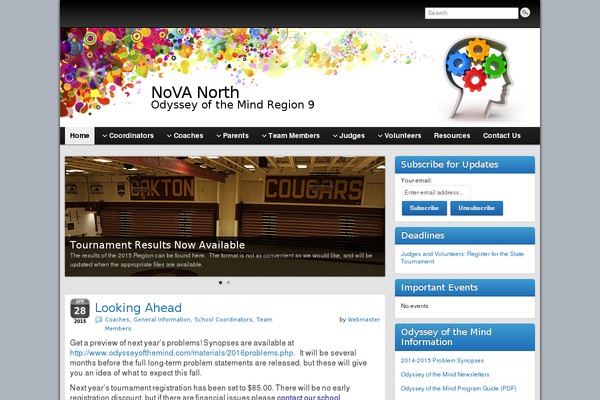 Site using Events Manager plugin