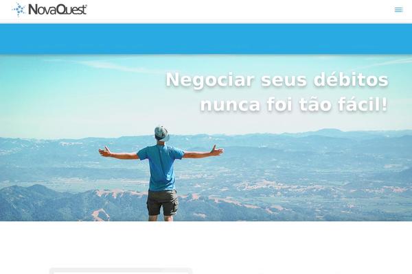 novaquest.com.br site used Divi