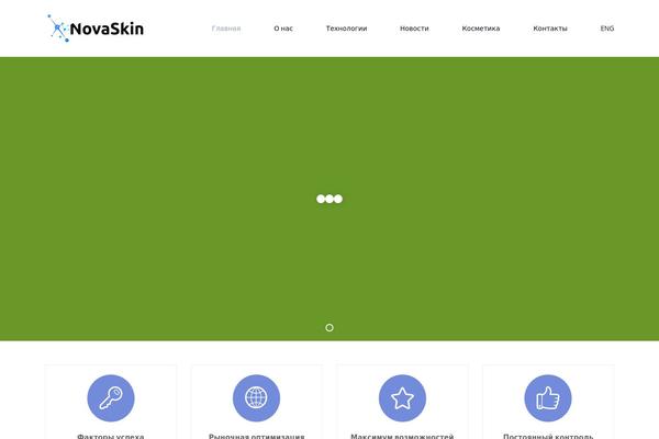 Total theme site design template sample