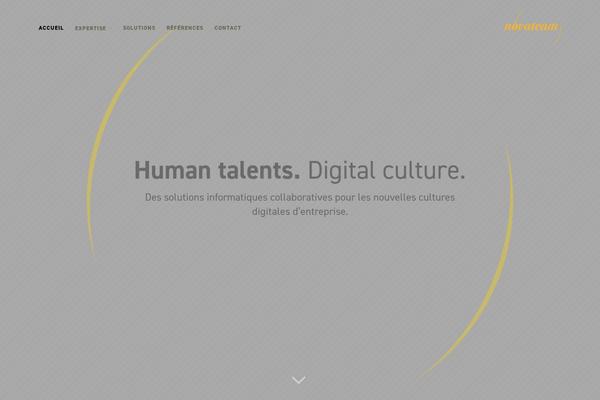 novateam.com site used Novateam-fr