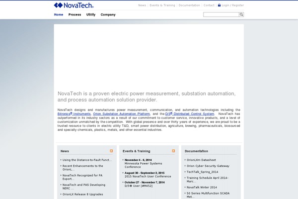 NovaTech theme websites examples