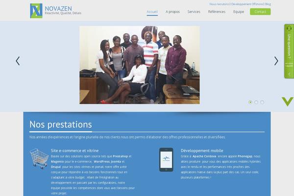 novazen.net site used Novazen