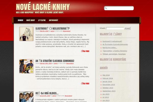 Frantic theme site design template sample