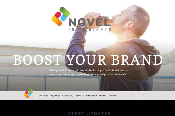 novelingredient.com site used Novel