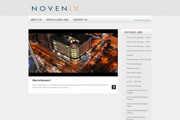 novenix.net site used Novenix-1.7