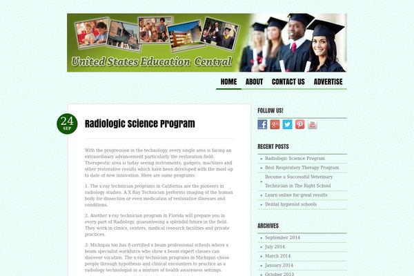 Bueno theme site design template sample
