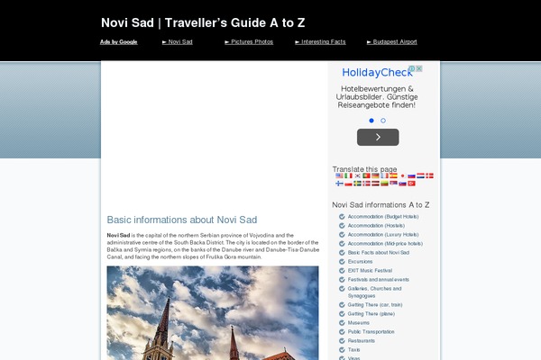 Site using Global-translator-pro plugin