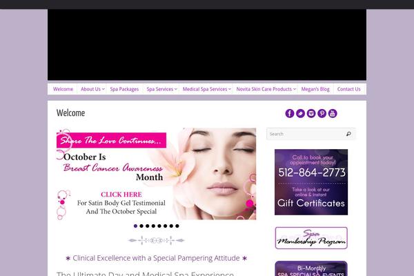 Tempera theme site design template sample