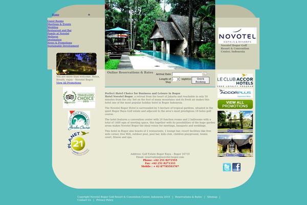 Novotel-template theme site design template sample