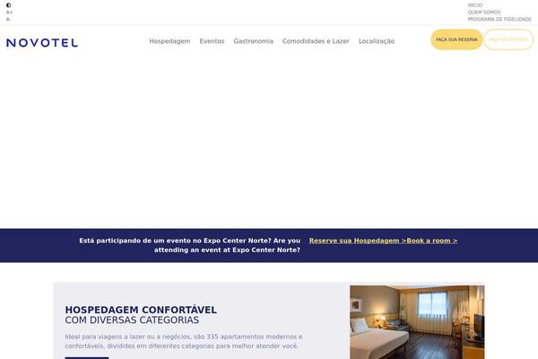 novotelcenternorte.com.br site used Babel