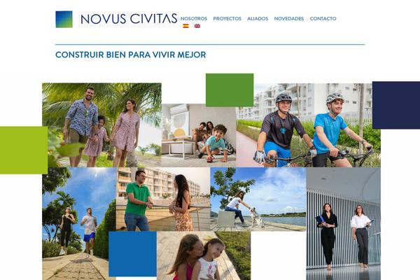 novuscivitas.com site used Novuscivitastheme