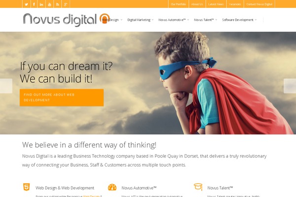 Salient theme site design template sample