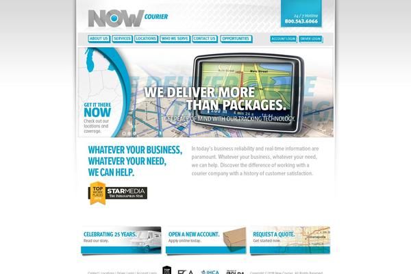 nowcourier.com site used Now