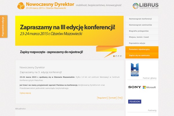 nowoczesny-dyrektor.pl site used Librus_3
