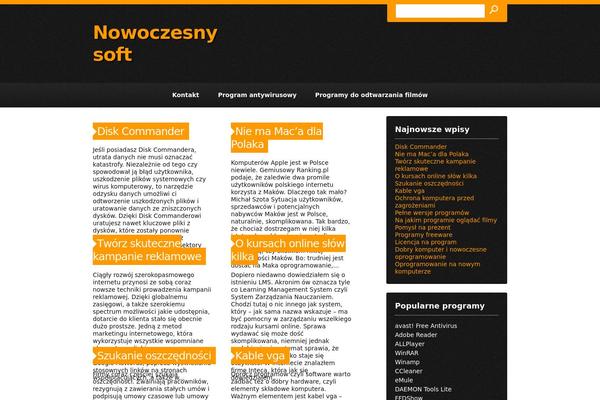 nowoczesnysoft.pl site used Tiger